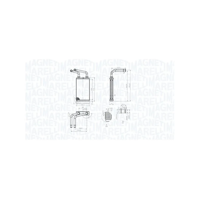 Système de chauffage MAGNETI MARELLI 350218483000