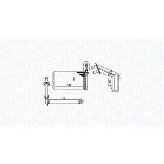 Système de chauffage MAGNETI MARELLI 350218484000