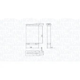 Système de chauffage MAGNETI MARELLI 350218489000