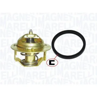 Thermostat, liquide de refroidissement MAGNETI MARELLI 352317100590