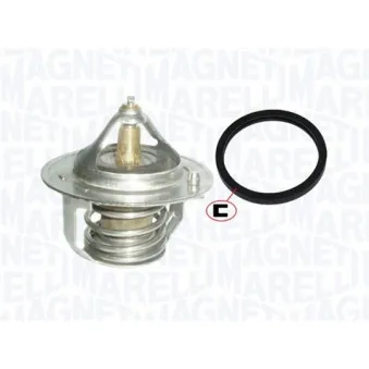 Thermostat, liquide de refroidissement MAGNETI MARELLI 352317101760
