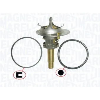 Thermostat, liquide de refroidissement MAGNETI MARELLI 352317101780