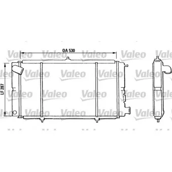 Radiateur, refroidissement du moteur VALEO 810811