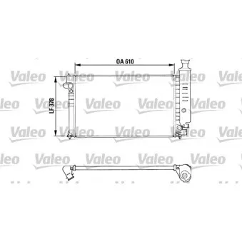 Radiateur, refroidissement du moteur VALEO 810919