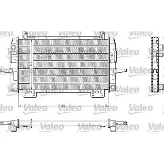 Radiateur, refroidissement du moteur VALEO
