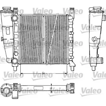 Radiateur, refroidissement du moteur VALEO 811385
