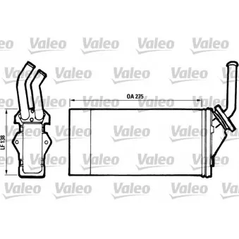 Système de chauffage VALEO 812003