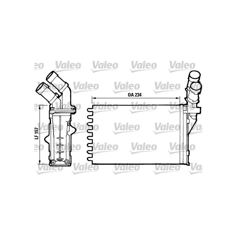 Système de chauffage VALEO 812006