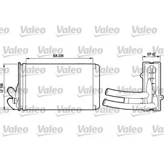 Système de chauffage VALEO 812012