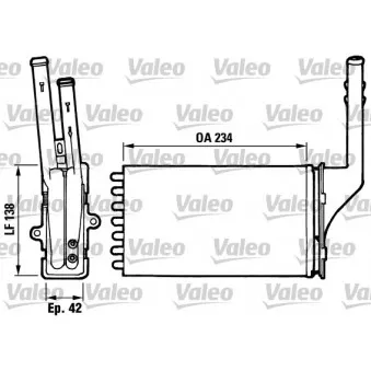 Système de chauffage VALEO 812016