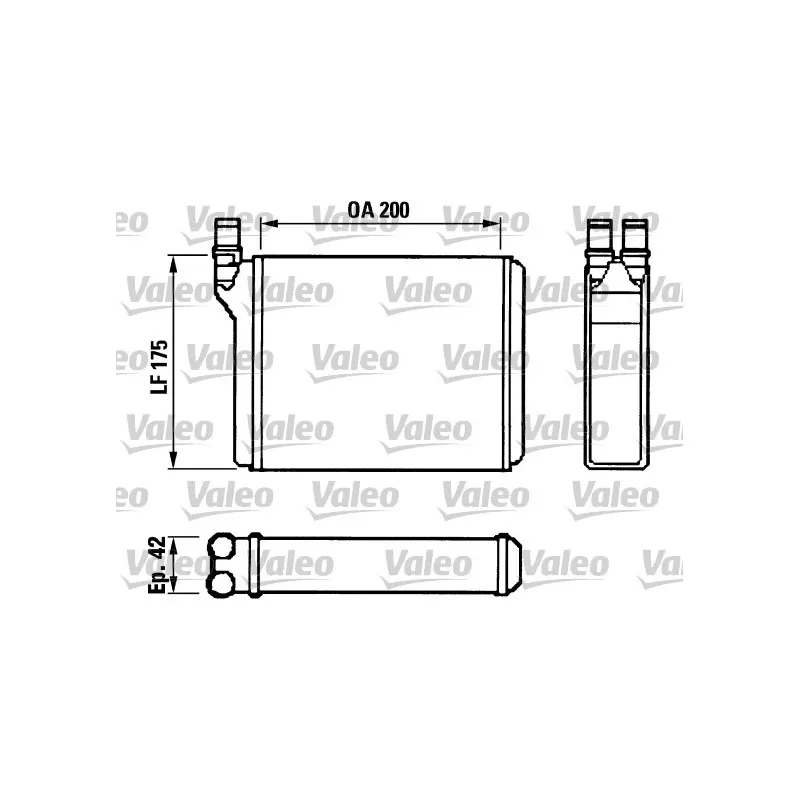 Système de chauffage VALEO 812022
