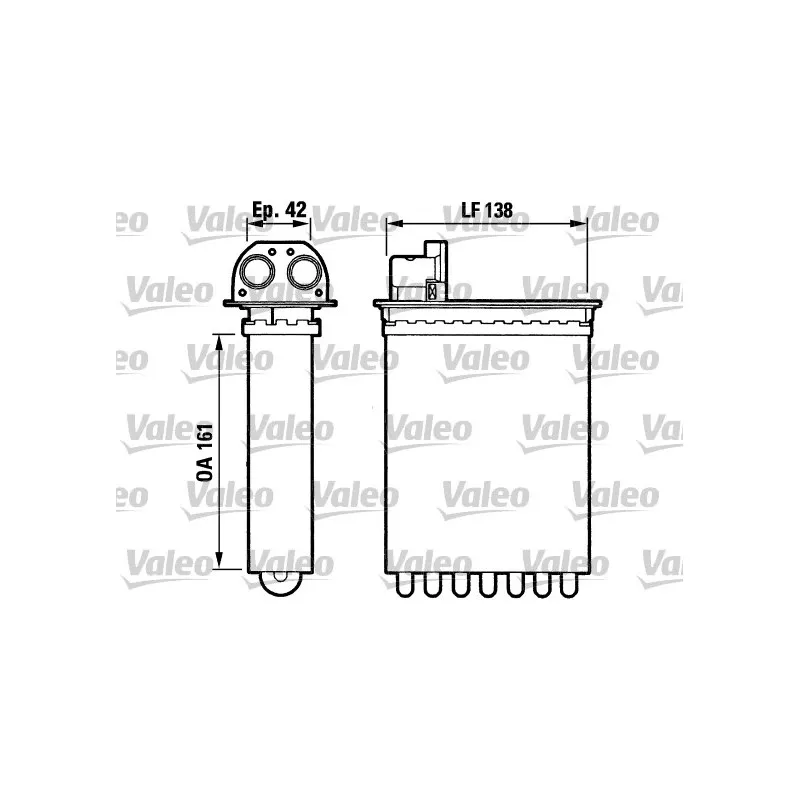 Système de chauffage VALEO 812028