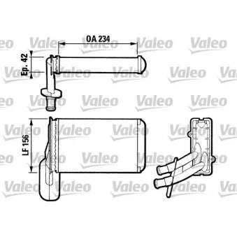 Système de chauffage VALEO 812031