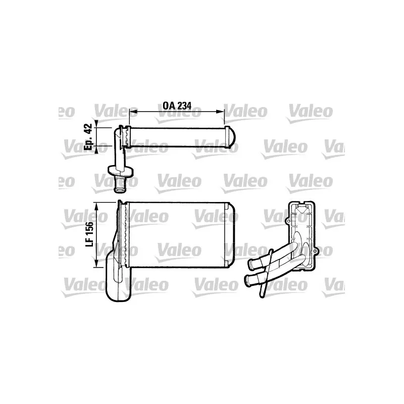 Système de chauffage VALEO 812031
