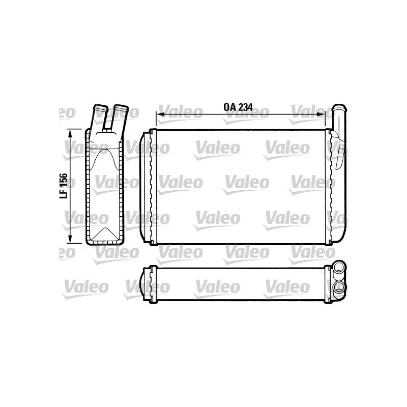 Système de chauffage VALEO 812034