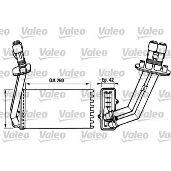 Système de chauffage VALEO 812048