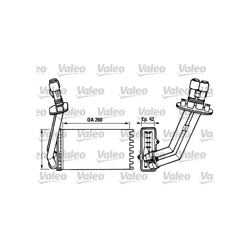 Système de chauffage VALEO 812048