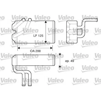 Système de chauffage VALEO 812069