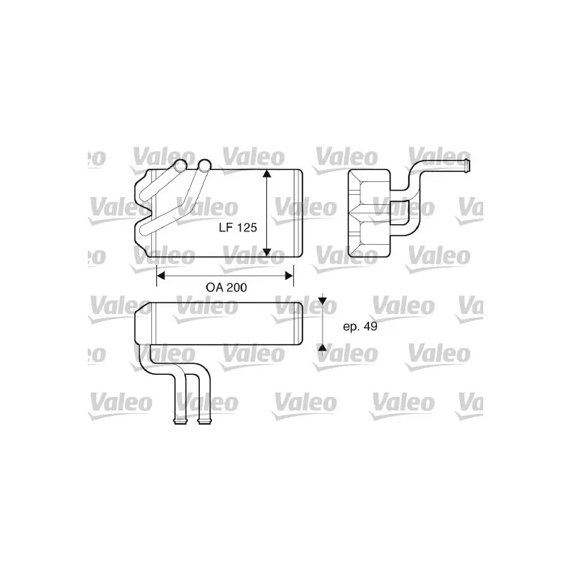 Système de chauffage VALEO 812069
