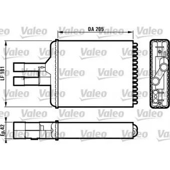 Système de chauffage VALEO 812117
