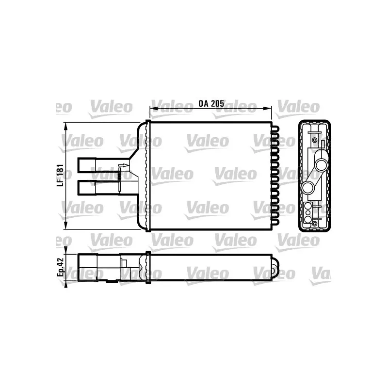 Système de chauffage VALEO 812117