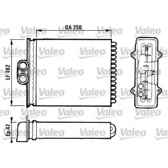 Système de chauffage VALEO 812118