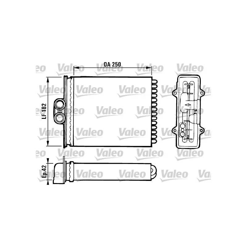 Système de chauffage VALEO 812118