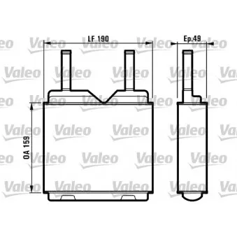 Système de chauffage VALEO 812148