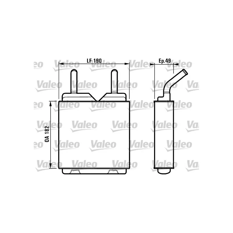 Système de chauffage VALEO 812150