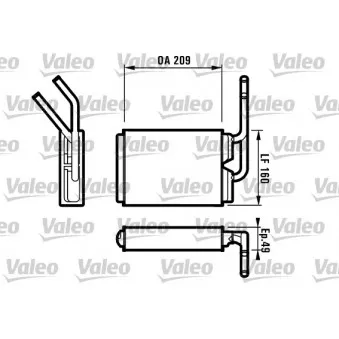 Système de chauffage VALEO 812154