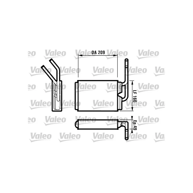 Système de chauffage VALEO 812154