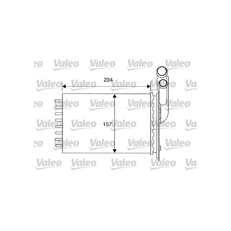 Système de chauffage VALEO 812157