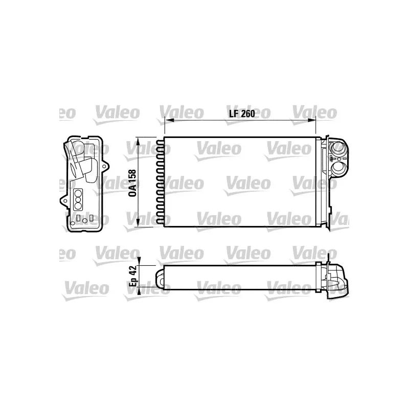Système de chauffage VALEO 812161
