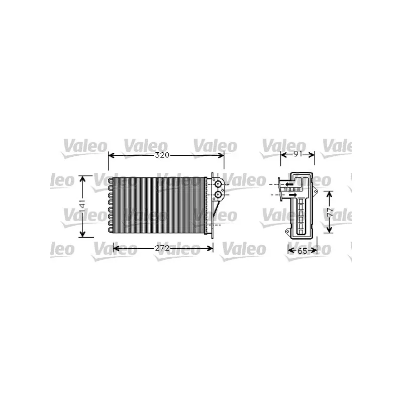Système de chauffage VALEO 812221