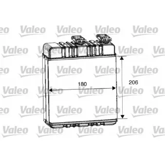 Système de chauffage VALEO 812222