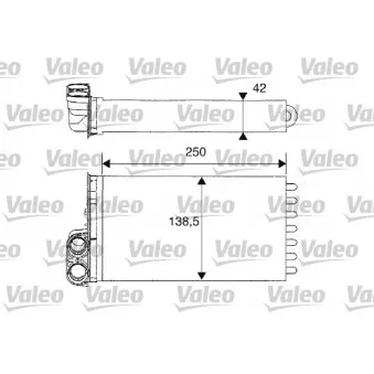 Système de chauffage VALEO 812234