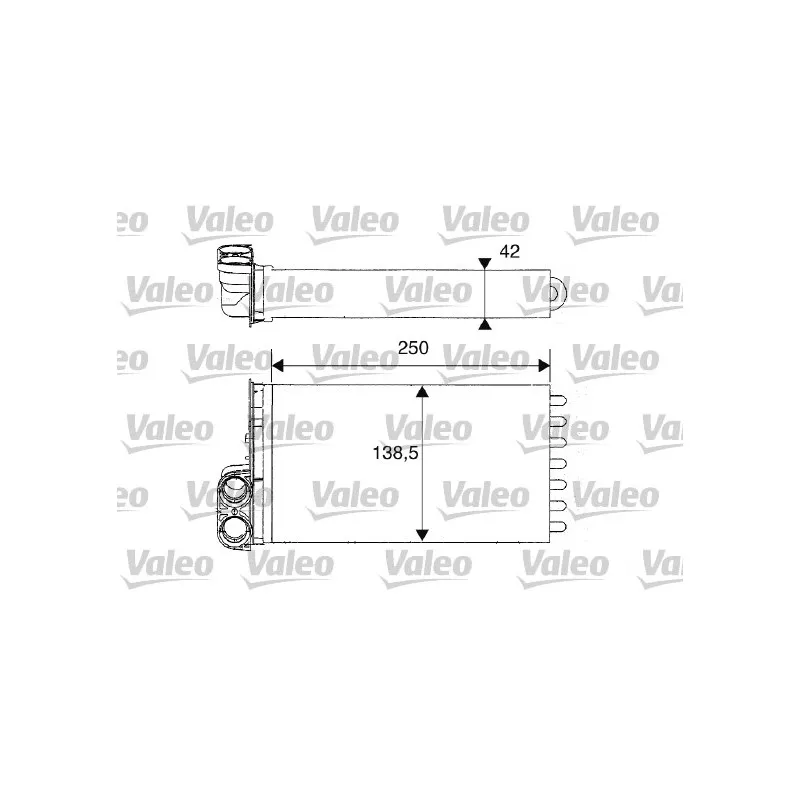 Système de chauffage VALEO 812234