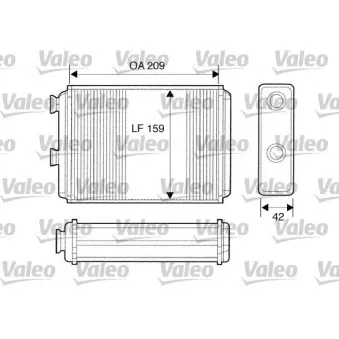 Système de chauffage VALEO 812280