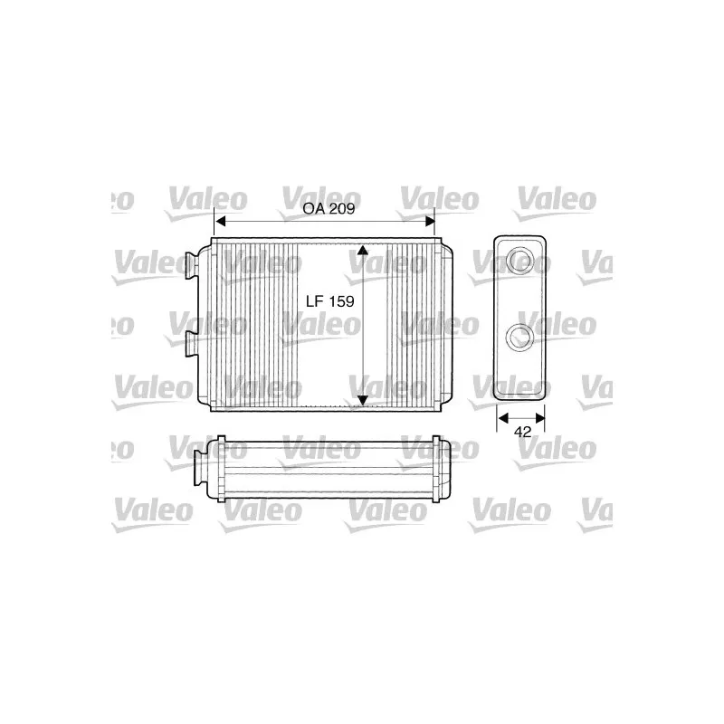 Système de chauffage VALEO 812280