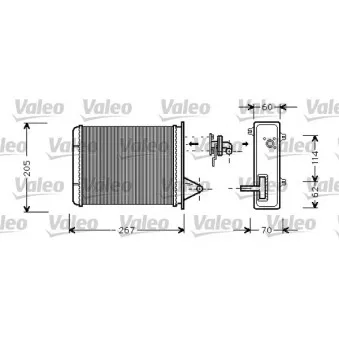Système de chauffage VALEO 812283