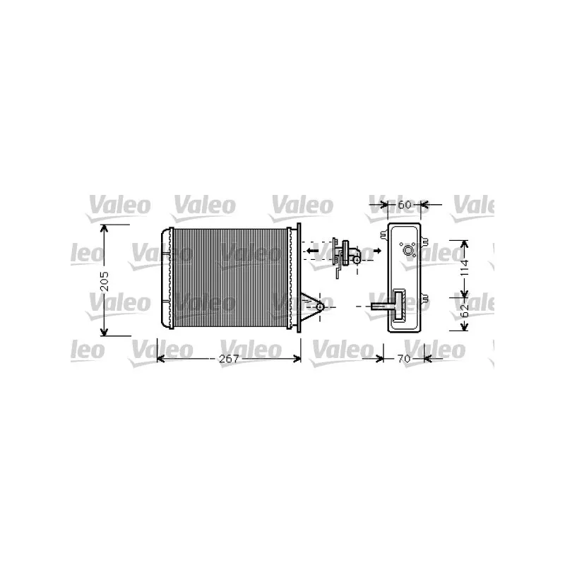 Système de chauffage VALEO 812283