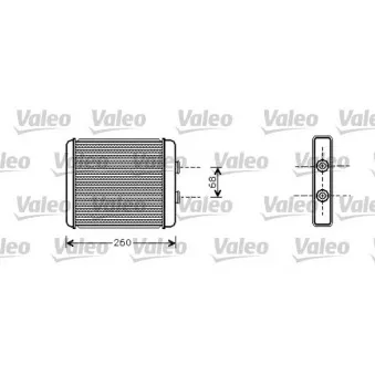 Système de chauffage VALEO 812284