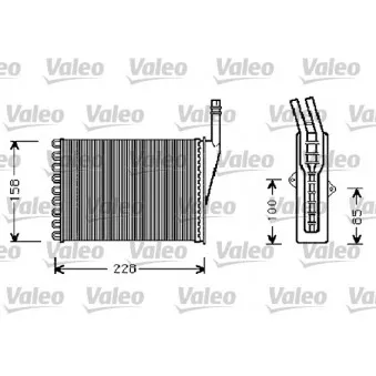 Système de chauffage VALEO 812288