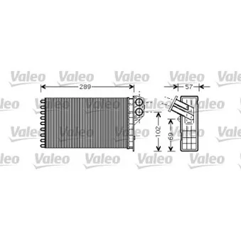 Système de chauffage VALEO 812322