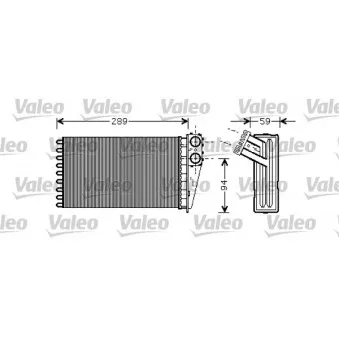 Système de chauffage VALEO 812338