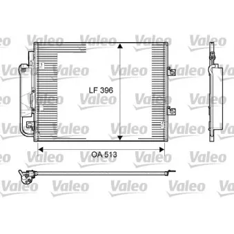Condenseur, climatisation VALEO 814061