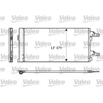 Condenseur, climatisation VALEO 814085