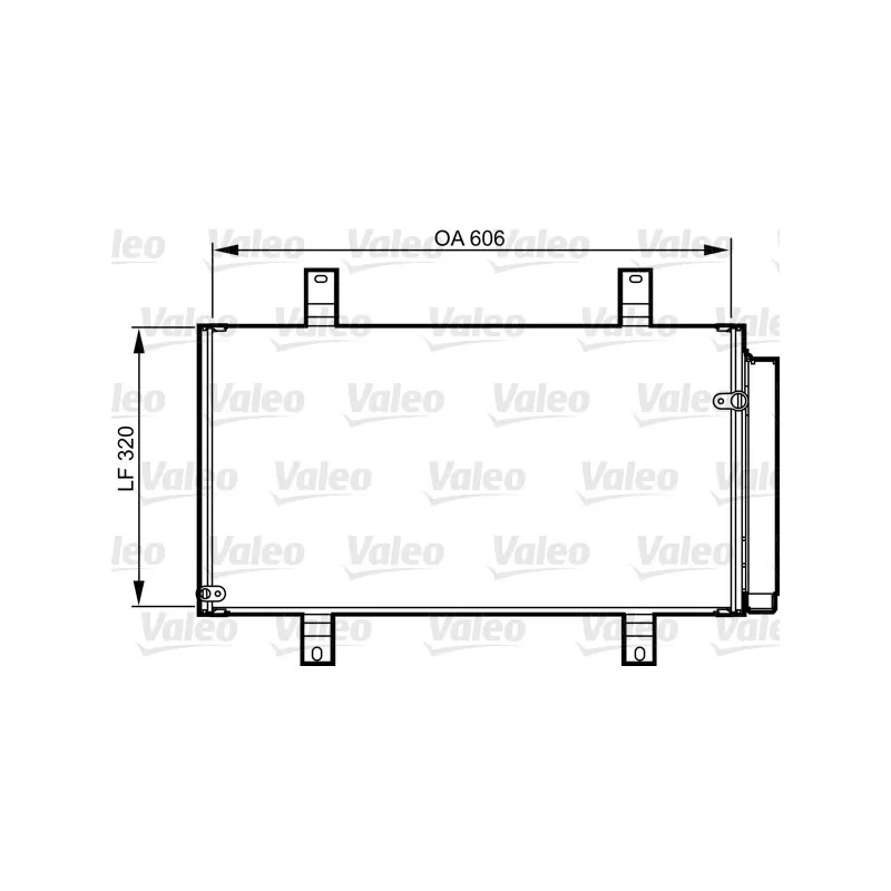 Condenseur, climatisation VALEO 814215