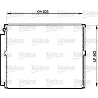 Condenseur, climatisation VALEO