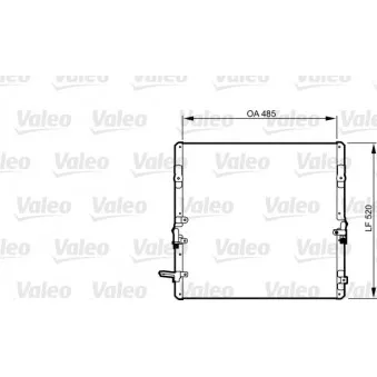 Condenseur, climatisation VALEO 814280